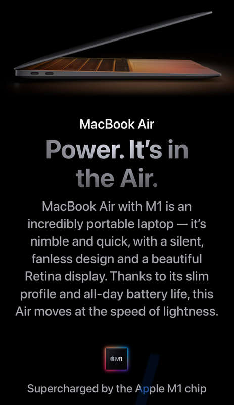 MacBook Air M1 256GB + free new protective case