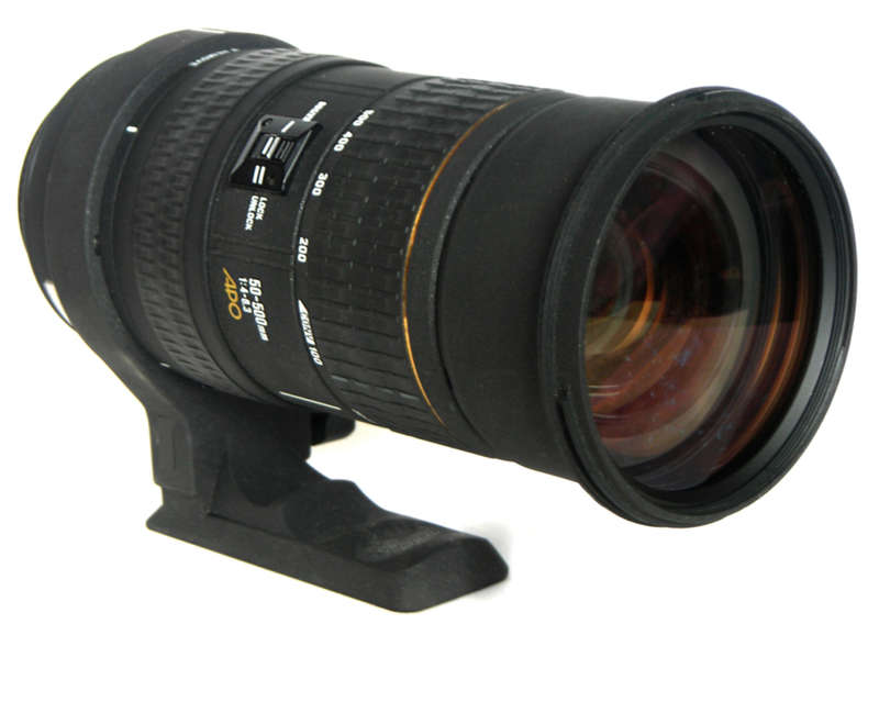 Nikon DSLR body + Sigma 50-500mm f/4-6.3 EX DG HSM APO + NIKON D70S Dslr