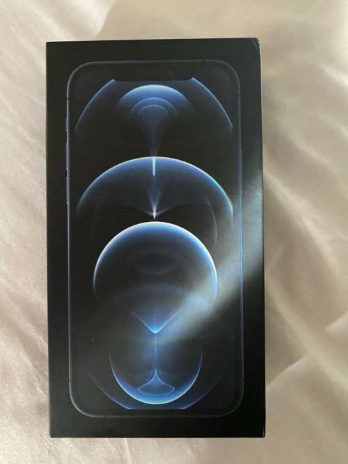 iPhone 12 Pro 5G 128GB - (opened then closed) = NEW Beautiful Pacific Blue - Boxed