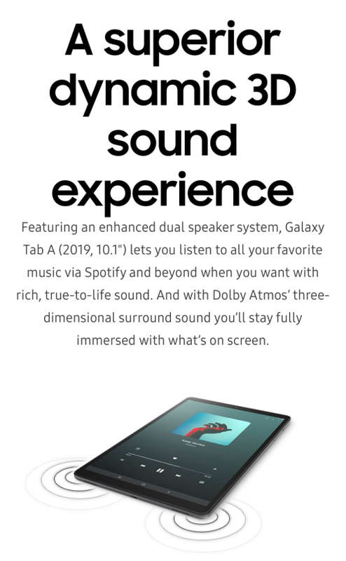 Samsung GALAXY TAB A 10.1 2019