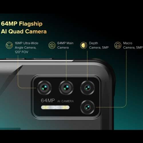 ORIGINAL UMIDIGI BISON GT | 8GB | 128GB - Local Original Stock Global ROM - Ultimate RUGGED Flagship