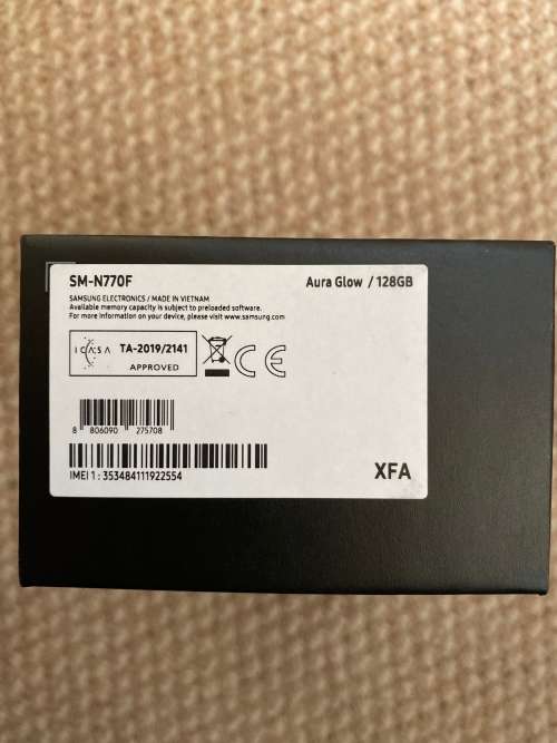 Galaxy NOTE 10 Lite - 128GBBrand New Mid Year Launch 2020