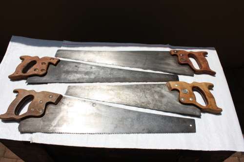 4 x Old Saws