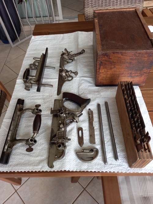 Stanley No. 55 Combination Plane with cutters