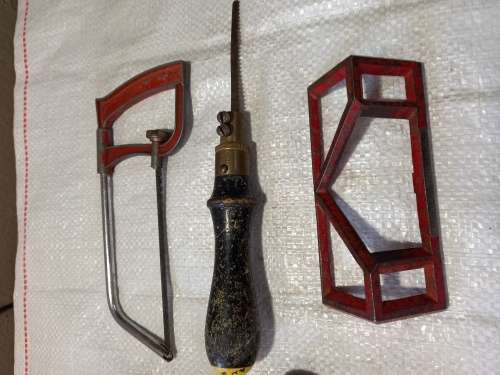 Vintage Wooden Block Plane and other tools
