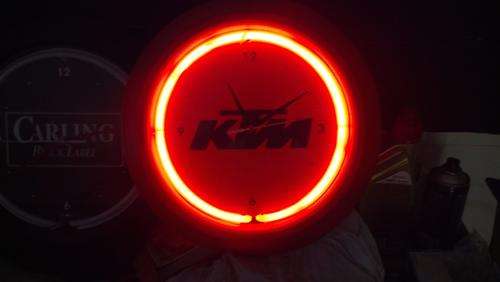 ktm neon clock