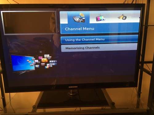 Plasma 3D HD TV 43 Inch