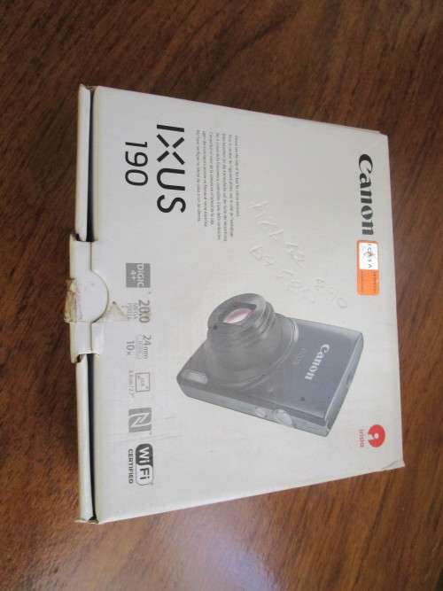 Canon Ixus 190 Camera +2CHARGERS+CarryCase
