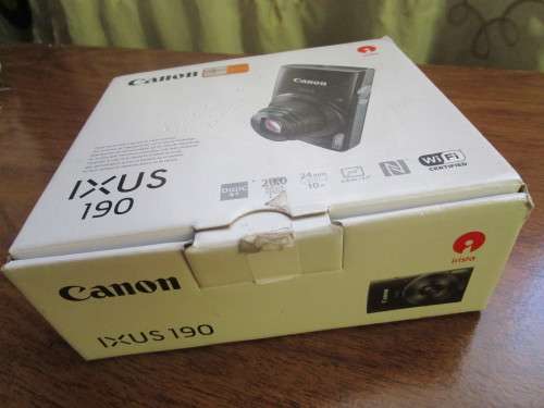 Canon Ixus 190 Camera +2CHARGERS+CarryCase