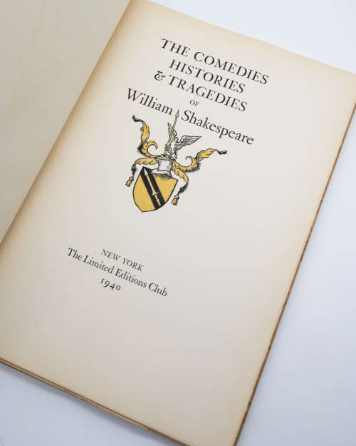 The Winter`s Tale by William Shakespeare (Limited Edition - Illustrator Albert Rutherston)