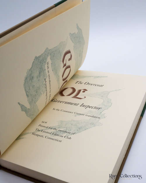 The Overcoat and the Government Inspector by Nikolai Gogol (Signed Limited Edition)