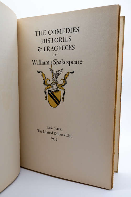 Much Ado about Nothing by William Shakespeare (Limited Edition - Illustrator Fritz Kredel)