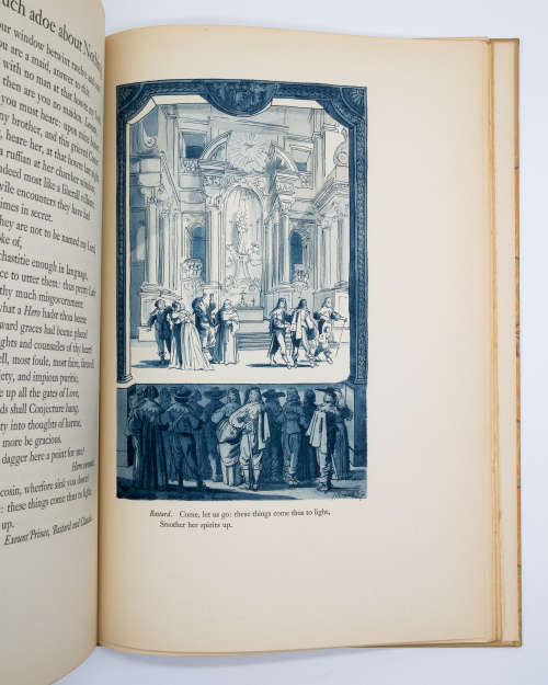 Much Ado about Nothing by William Shakespeare (Limited Edition - Illustrator Fritz Kredel)