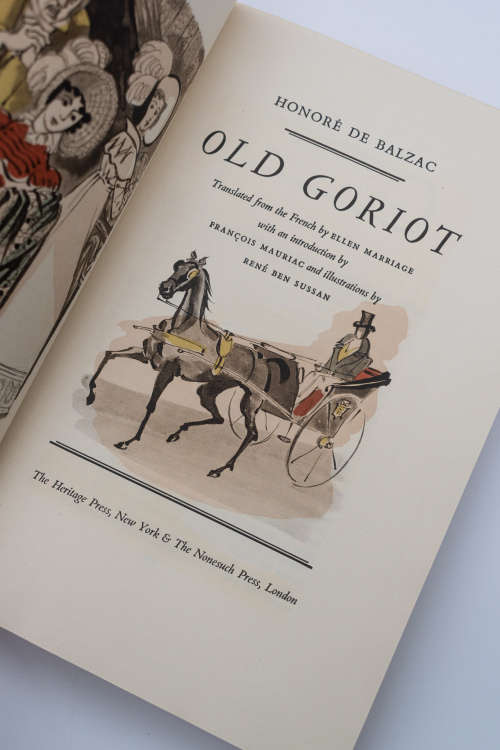 Old Goriot by BALZAC, Honore de.