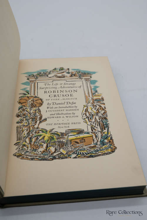 The Life and Strange Surprising Adventures of Robinson Crusoe by Daniel Defoe