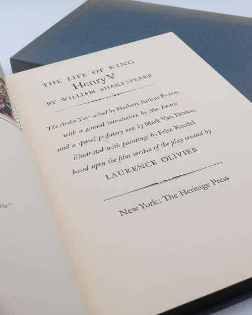 The Life of King Henry V by Shakespeare, William.