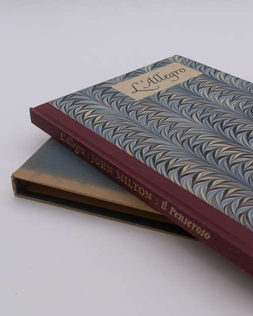 L`Allegro and Il Penseroso by MILTON, John.