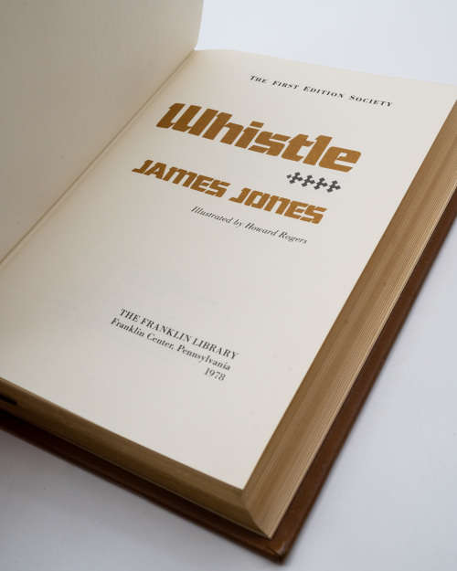 Whistle by James Jones (Signed)