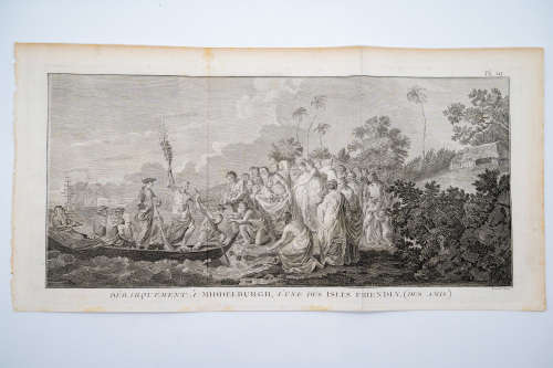The Landing at Middleburgh One of the Friendly Isles (James Cook)