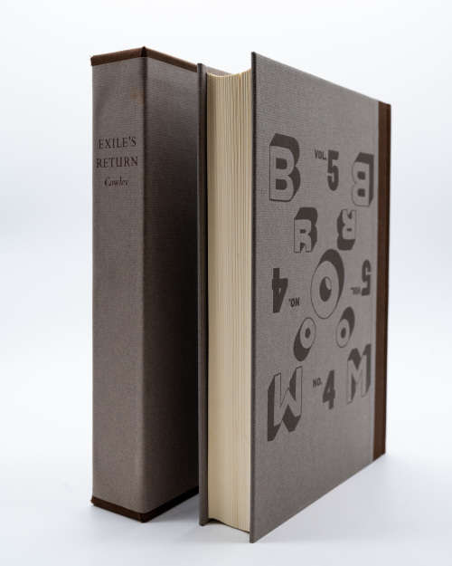 Exile`s Return by Malcolm Cowley (Signed)