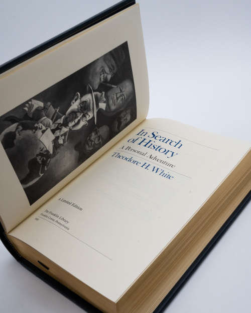 In Search of History by Theodore White (Signed)