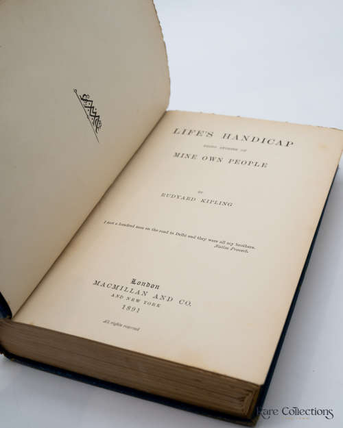 Life`s Handicap by Kipling, Rudyard