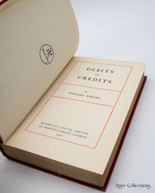 Debits and Credits by Rudyard Kipling (Rare DJ)