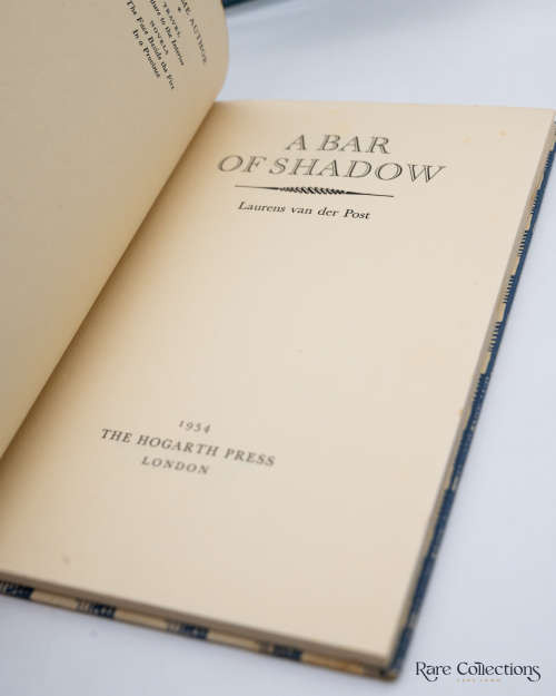 A Bar Of Shadow by Van Der Post, Laurens