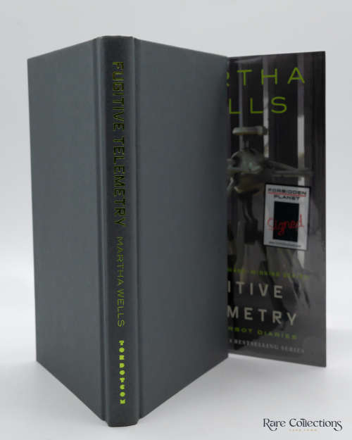 Murderbot Diaries: Book 6 Fugitive Telemetry by Wells, Martha (Signed Bookplate)