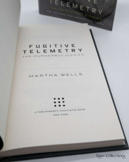Murderbot Diaries: Book 6 Fugitive Telemetry by Wells, Martha (Signed Bookplate)