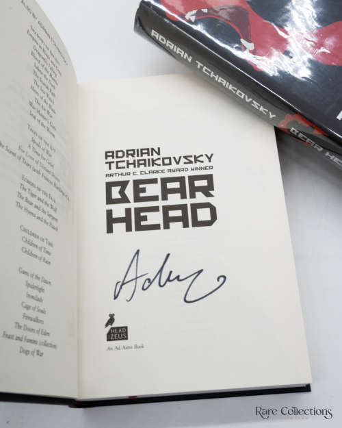Bear Head by Tchaikovsky, Adrian (Signed Copy)