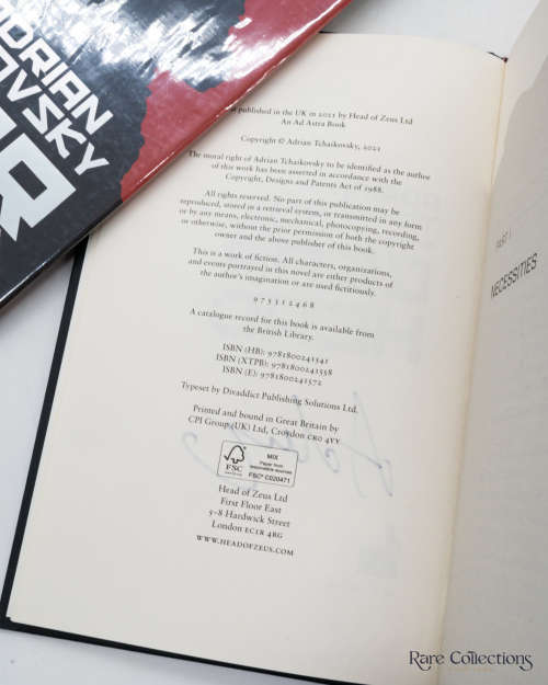 Bear Head by Tchaikovsky, Adrian (Signed Copy)