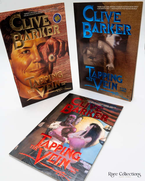 Tapping the Vein - vols 1, 2 and 3 by Barker, Clive