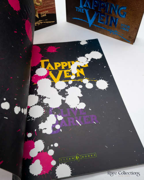 Tapping the Vein - vols 1, 2 and 3 by Barker, Clive