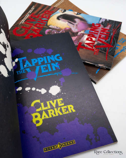 Tapping the Vein - vols 1, 2 and 3 by Barker, Clive