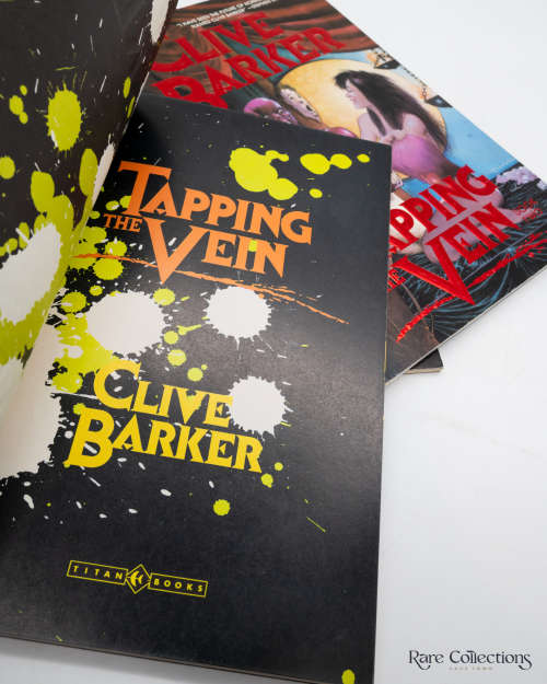 Tapping the Vein - vols 1, 2 and 3 by Barker, Clive
