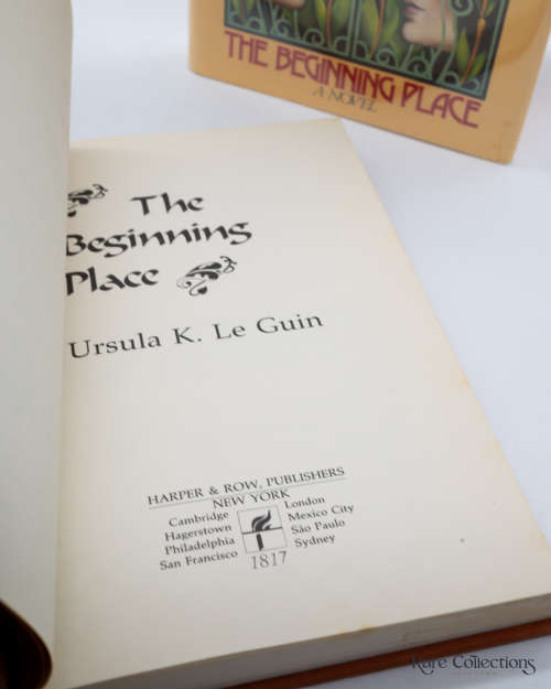 The Beginning Place by Ursula Le Guin (Review Slip Laid In)
