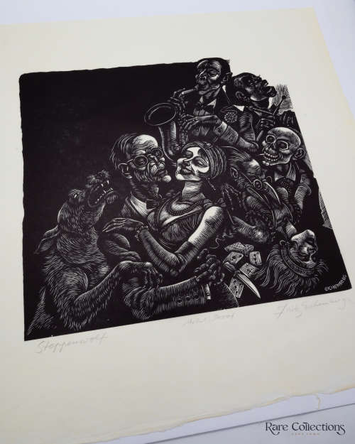 Steppenwolf Artist Proof (Signed Wood Engraving) illustrated by Fritz Eichenberg