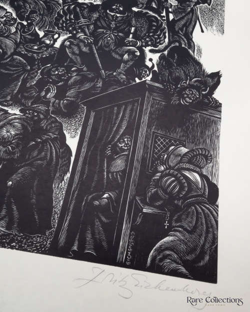The Follies of Monks - Signed Limited Edition Print (From in Praise of Folly)