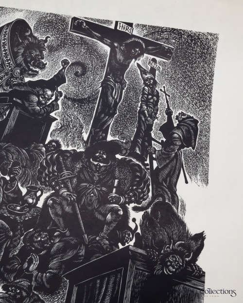 The Follies of Monks - Signed Limited Edition Print (From in Praise of Folly)