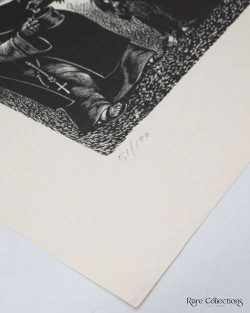 The Follies of Monks - Signed Limited Edition Print (From in Praise of Folly)