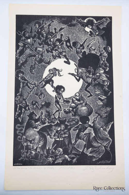 The Human Comedy - Signed Artist Proof (From in Praise of Folly)