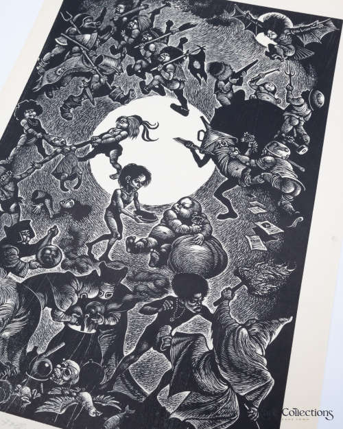 The Human Comedy - Signed Artist Proof (From in Praise of Folly)