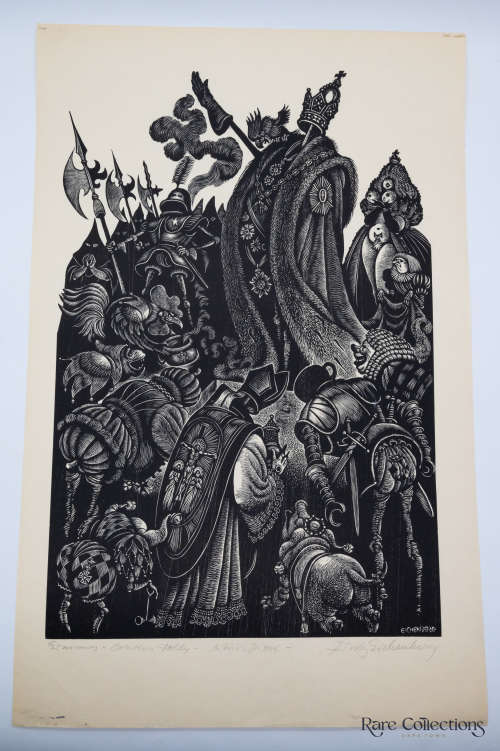 Courtier`s Folly - Signed Artist Proof (From in Praise of Folly)