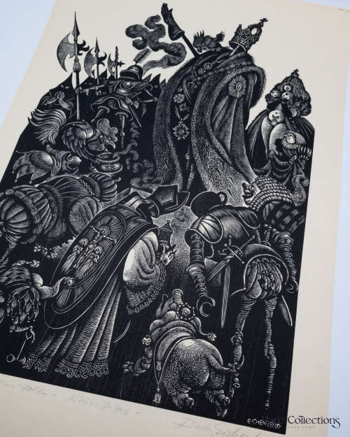 Courtier`s Folly - Signed Artist Proof (From in Praise of Folly)