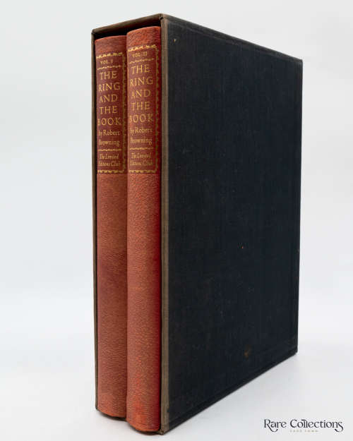 The Ring and the Book by Robert Browning (Signed Limited Edition - 2 Vol)