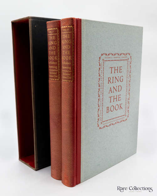 The Ring and the Book by Robert Browning (Signed Limited Edition - 2 Vol)