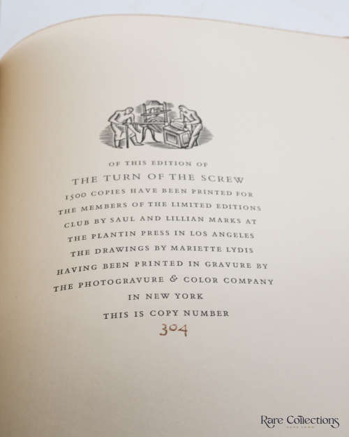 The Turn of the Screw by Henry James (Limited Edition)