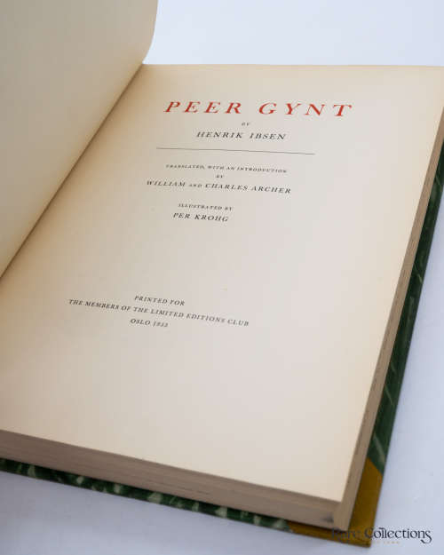 Peer Gynt by Henrik Ibsen (Signed Limited Edition - Illustrator Per Krohg)