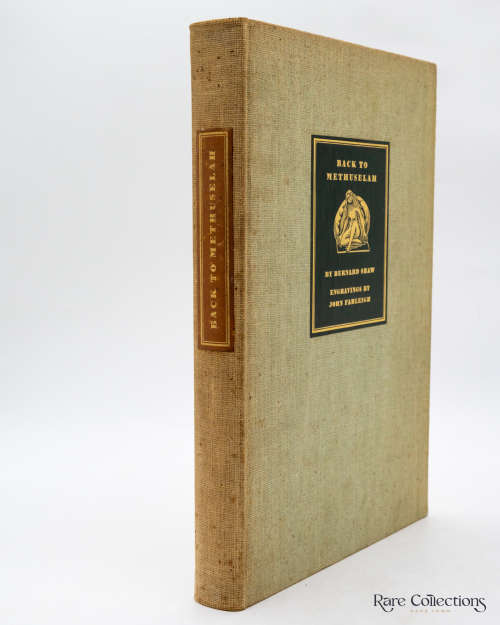 Back to Methuselah by Bernard Shaw (Signed Limited Edition - Illustrator John Farleigh)